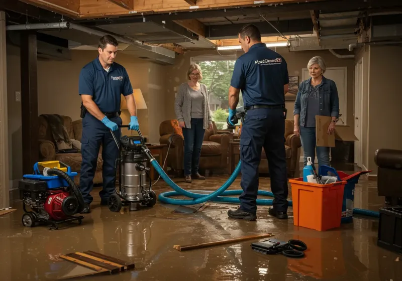 Basement Water Extraction and Removal Techniques process in Jackson, NC