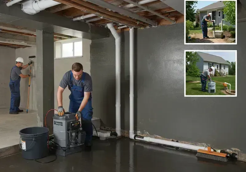 Basement Waterproofing and Flood Prevention process in Jackson, NC